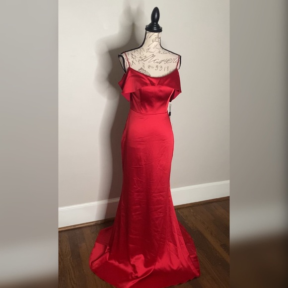 Jadore Dresses & Skirts - Red formal dress, military ball dress, evening gown or prom dress